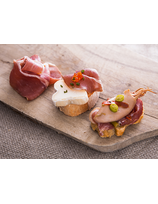 "Pintxos" au jambon de la Vallée des Aldudes