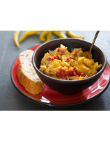 Oeufs brouillés au chichons