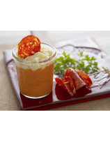Verrine basque au chorizo des Aldudes