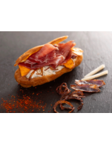 Eclairs gourmand au jambon de Kintoa AOP