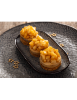 Bouchon tatin de pommes et foie gras