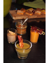 Recette de verrines de veloutés