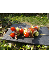 Recette de brochettes de magret de canard fumé