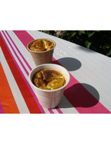 Recette de soufflé au fromage de brebis et confiture de cerises noires