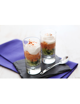 Verrine de Rillettes de truite de la Nive 
