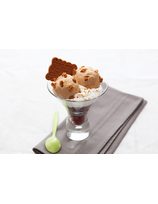 Coupe glacée au foie gras de canard et Spéculoos