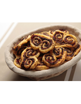 Palmiers au boudin basque
