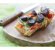 Gésiers de canard cuits dans la graisse de porc basque