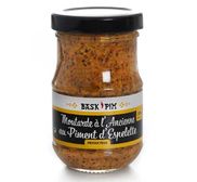 Moutarde à l'ancienne au piment d'Espelette
