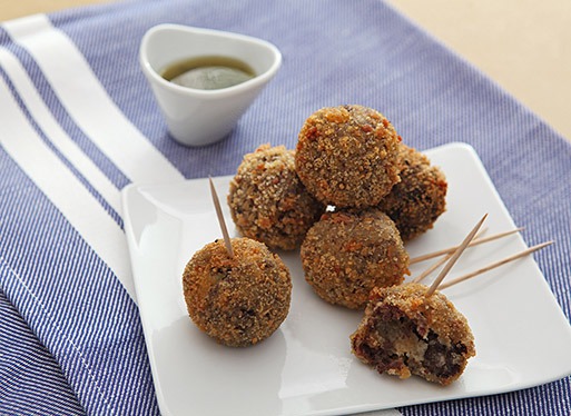Croquettes de boudin basque
