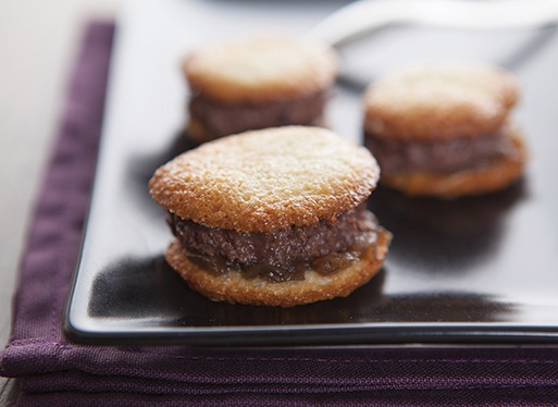 Macaron boudin pomme