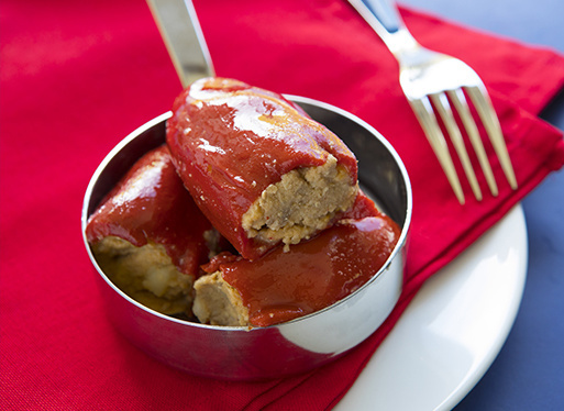 Pimientos del Piquillo farcis aux Chichons