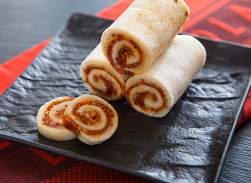 Bûchette de Noël au chorizo