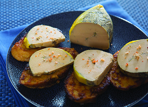 Pain perdu au foie gras