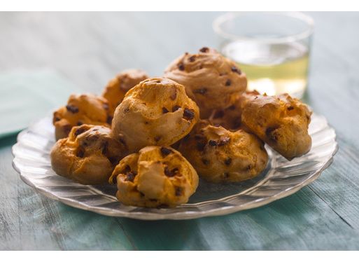 Gougères au chorizo 