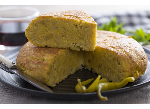 Tortilla aux chichons et guindillas