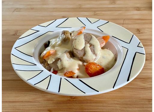 BLANQUETTE DE BOUDIN BLANC DE PORC BASQUE 