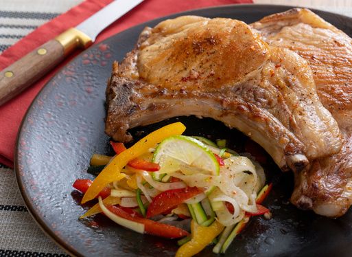 Côtes de Kintoa AOP et petits légumes