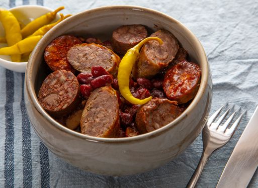 SAUCISSE CONFITE ET ILAR GORRIA 