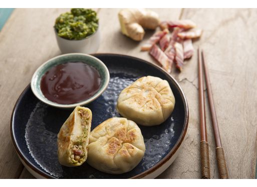 Oyakis fourrés à la ventrèche