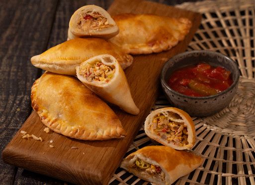 Empanadas au confit de porc basque