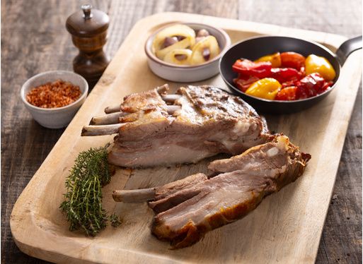 Coustons de Kintoa AOP et légumes d'été