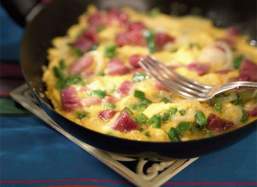 Recette d'omelette au piment 