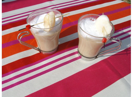 Recette de verrines façon "cappuccino" châtaigne et noix de St Jacques