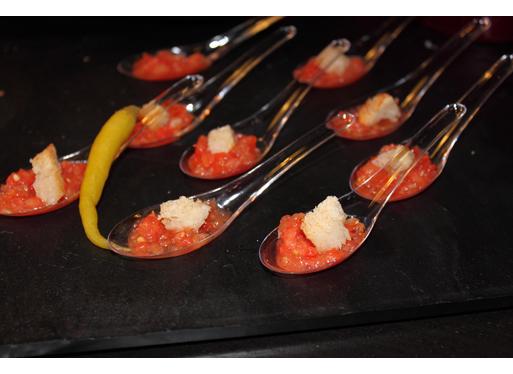 Les "bouchées" de rillettes de truite