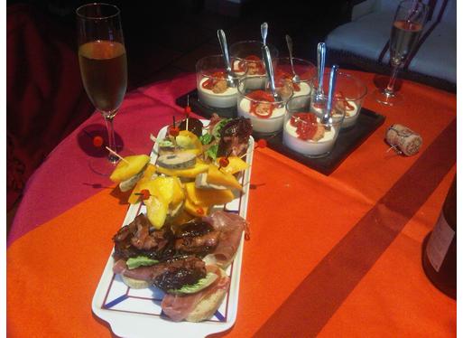 Recette de brochettes de foie gras