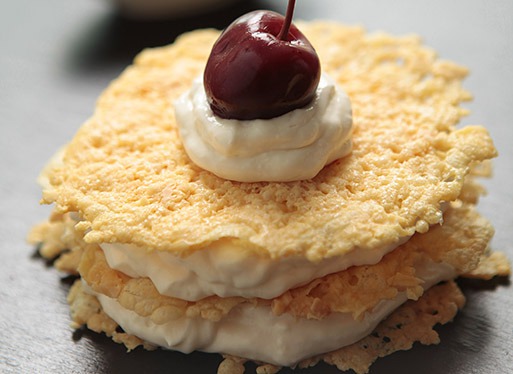 Recette du Millefeuille au fromage de brebis