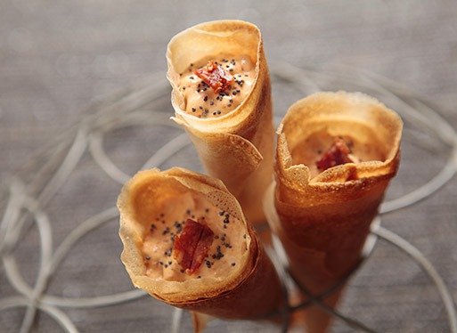 Recette de croustillants de mousse au chorizo