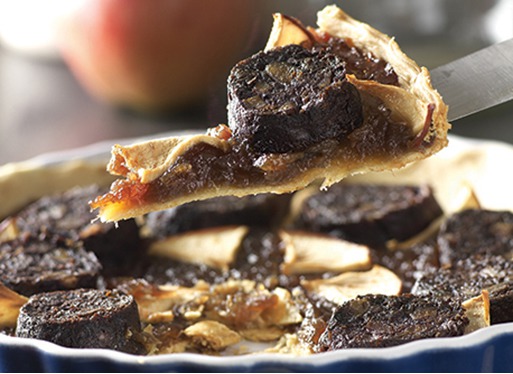 Recette de tarte au boudin